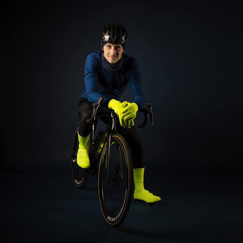 GripGrab Waterproof Knitted Thermal Cycling Gloves Winter Anti Slip Windproof Full Finger Rain Protection Bicycle Glove - Image 4